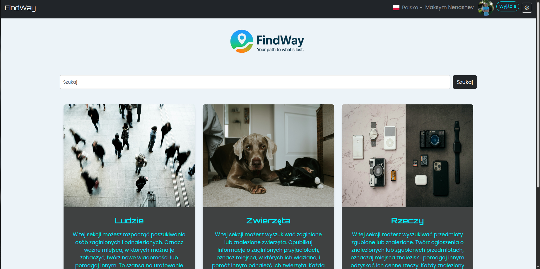 FindWay project